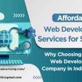 Banner image representing the best web development company in India offering professional and affordable web development services