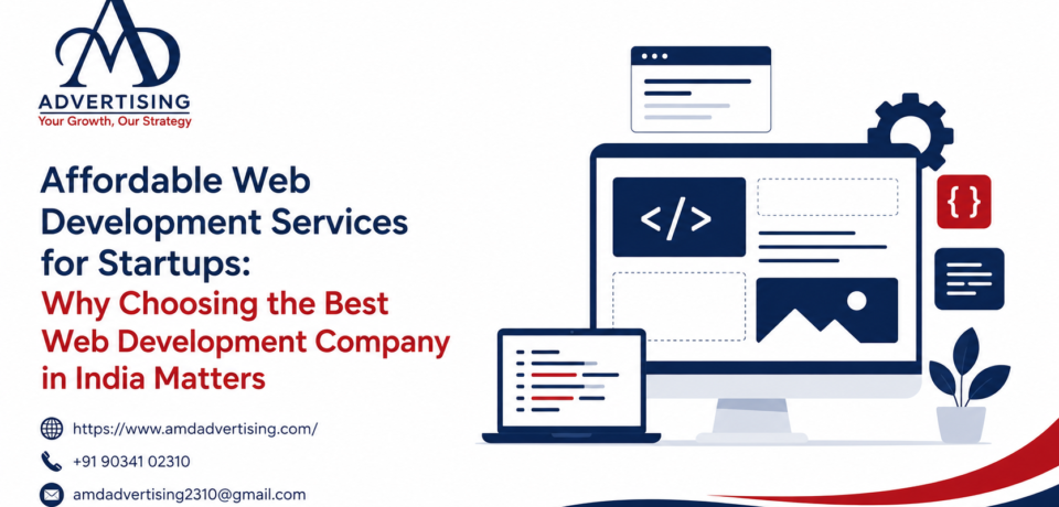 best web development company in India offering professional and affordable web development services