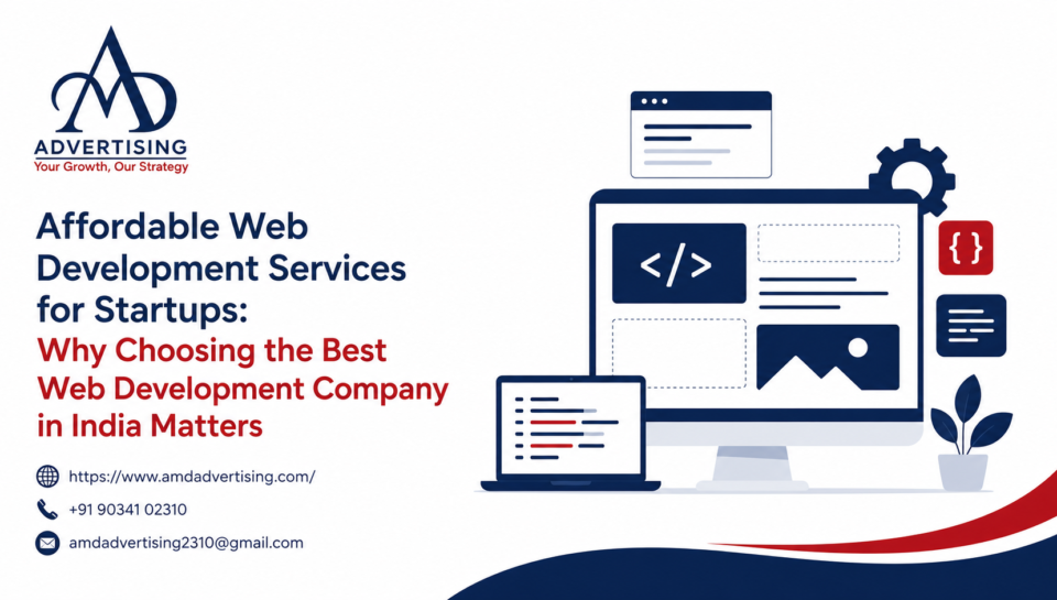 best web development company in India offering professional and affordable web development services