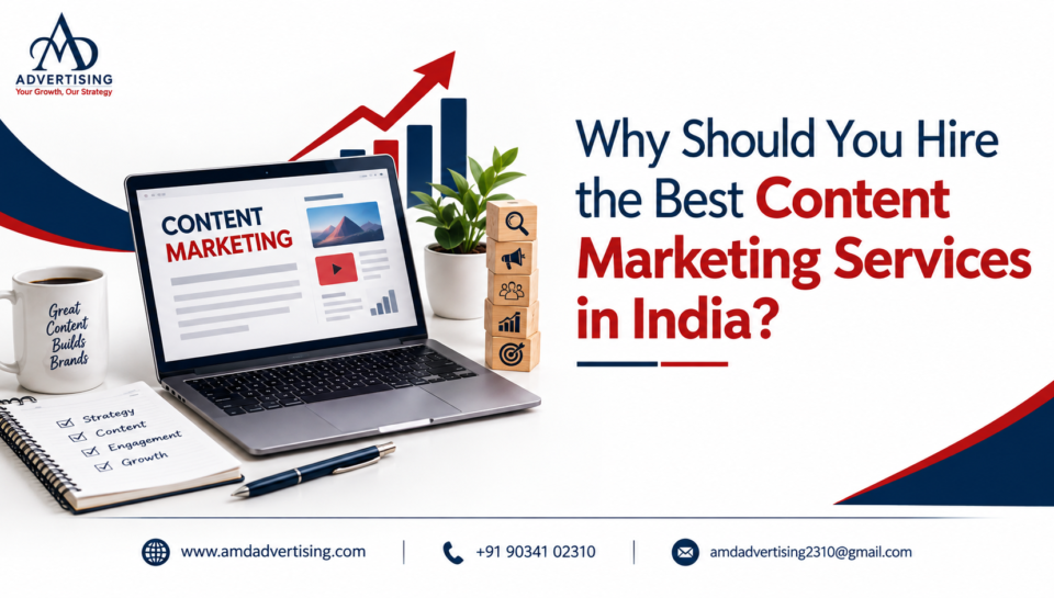 Best content marketing service in India for creating engaging, SEO-friendly content that drives traffic, leads, and business growth.